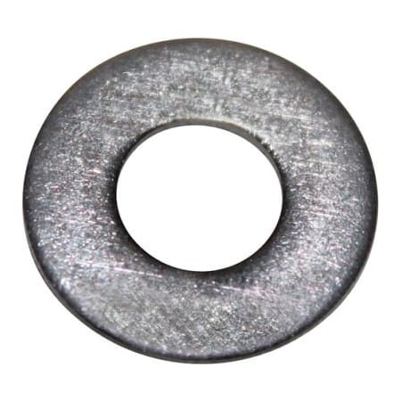 Allpoints 26-1156 Stainless Steel Flat Washer 18-8; Size 1/4" - 100/Box 261156